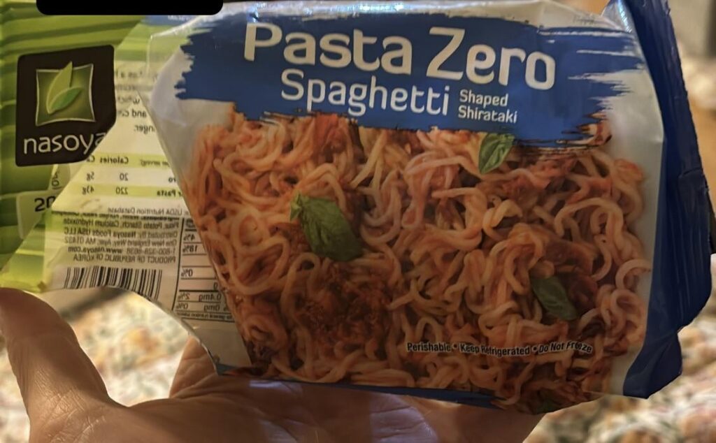 Life hack! Zero pasta!