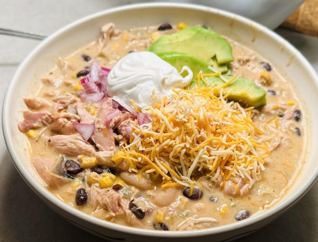 Over The Top White Chicken Chili