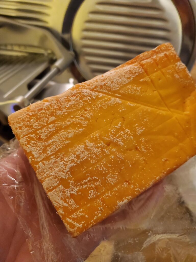 Smoked cheese!
