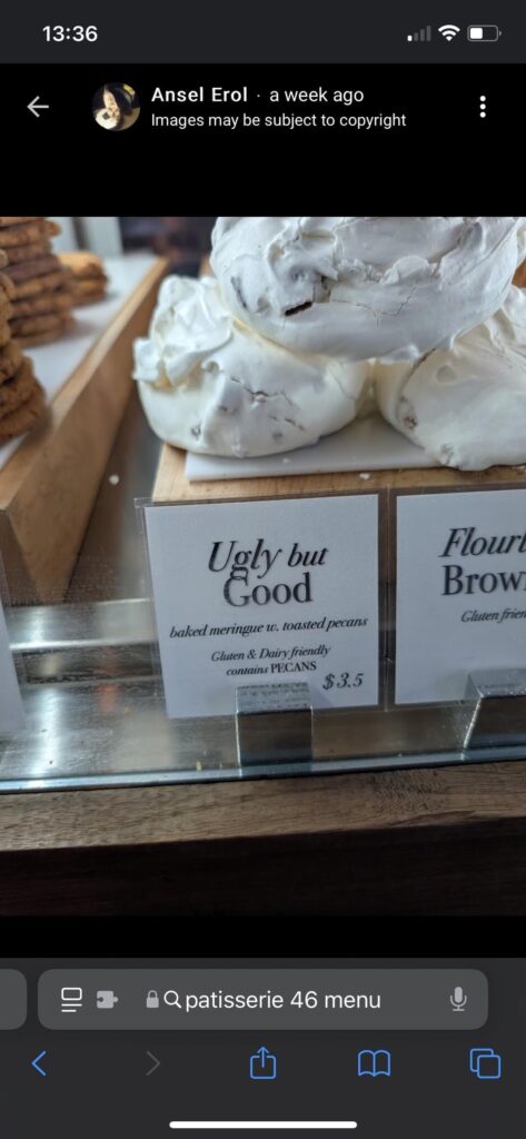 calories in this dessert item from a bakery??