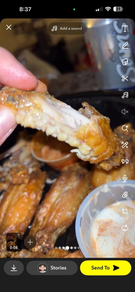 What's wrong with this chicken wing