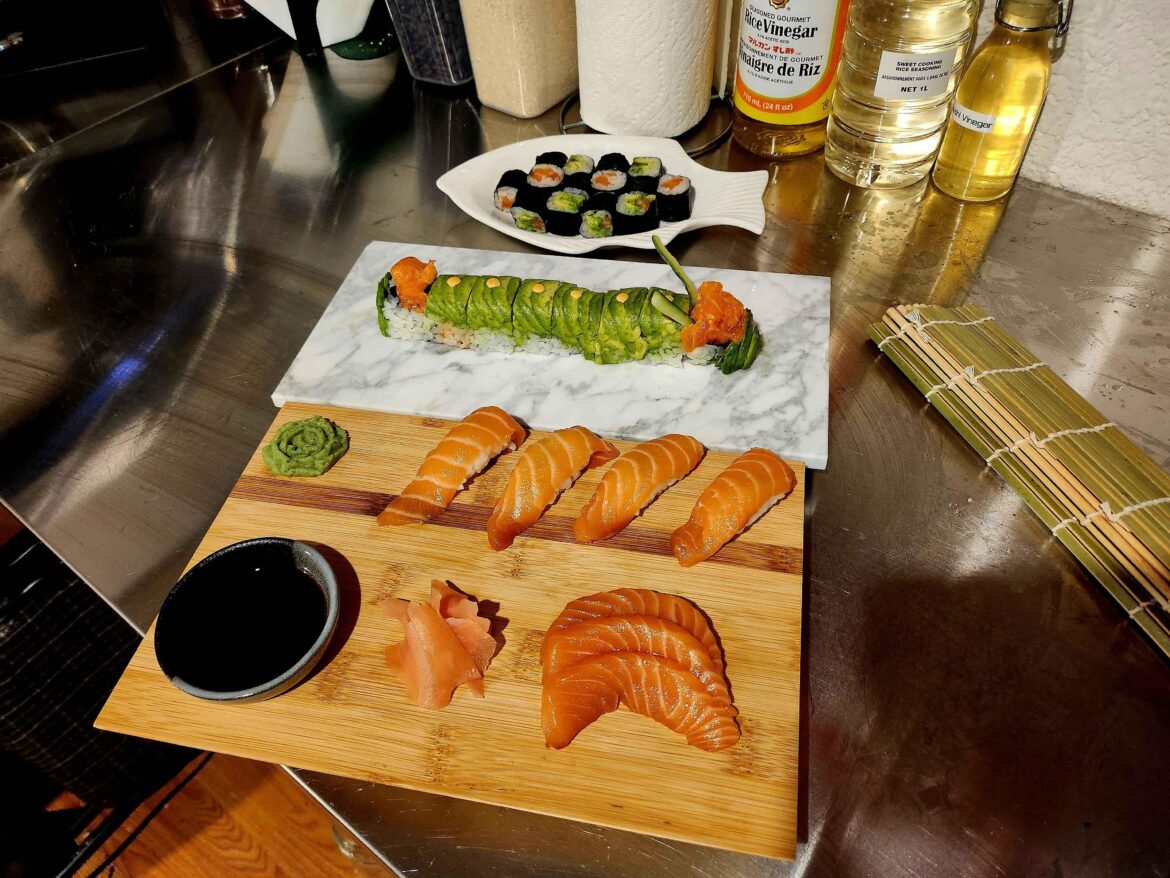 I accidentally created a hungry hungry caterpillar roll. No regrets!