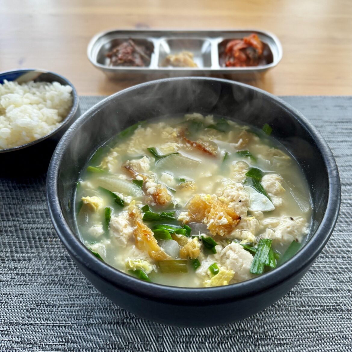 Hwangtae sundubu guk