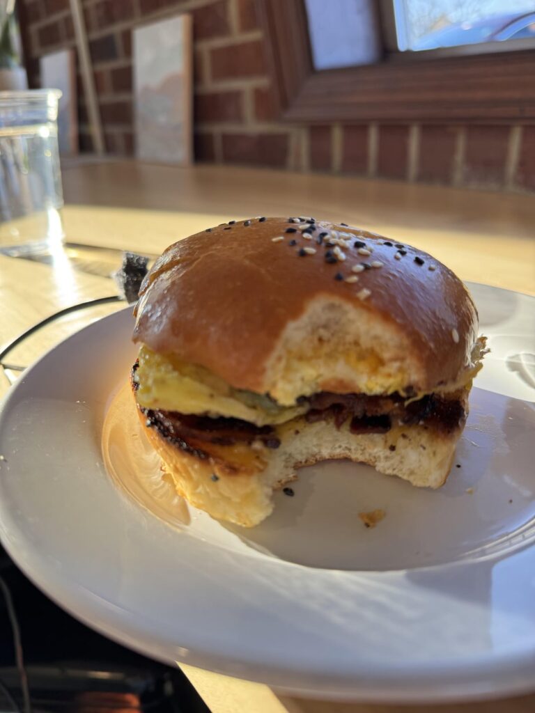 How many calories in this breakfast sandwich?
