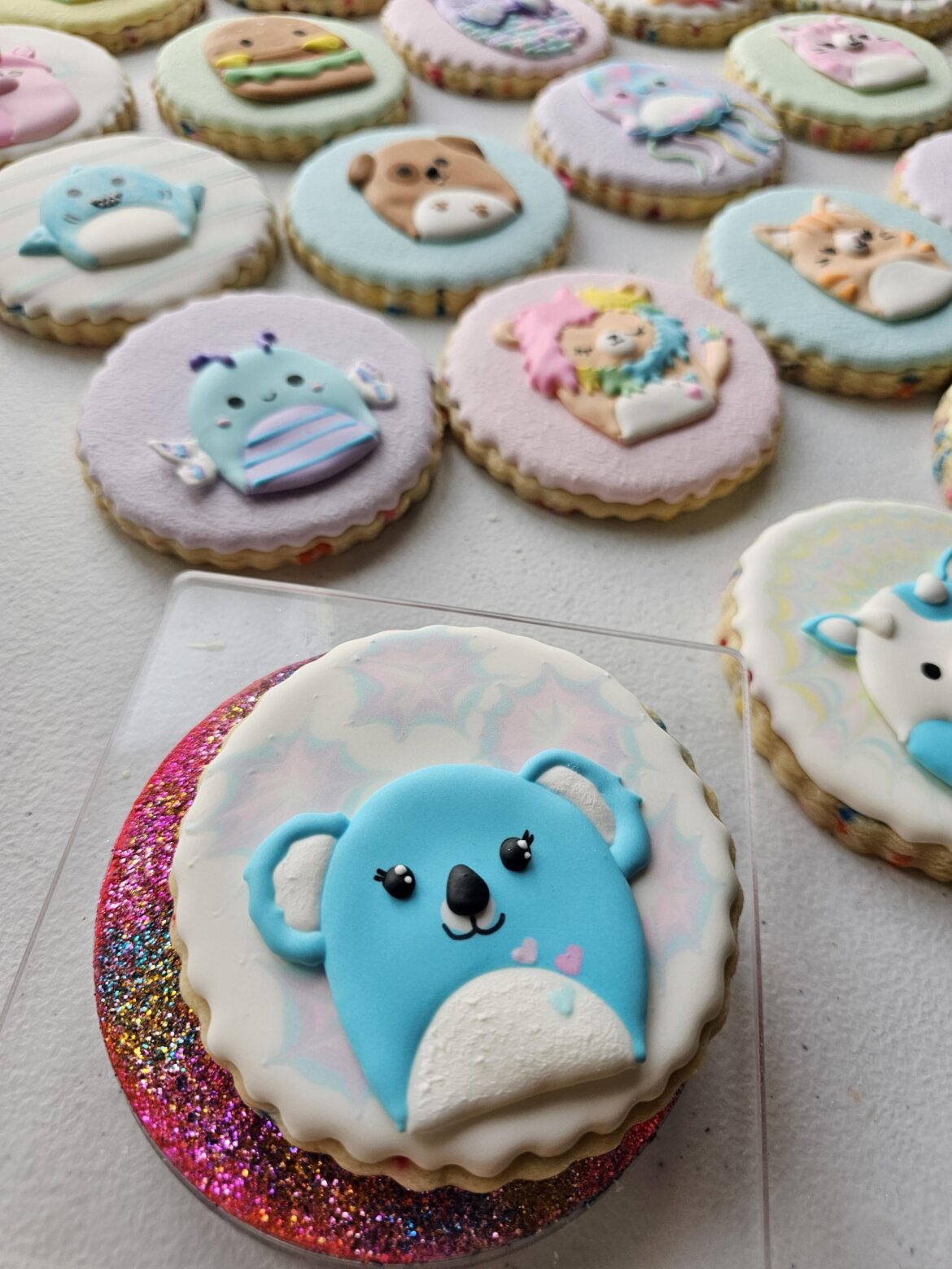 When your soon to be 8 year old daughter requests a squishmallow theme for her party this weekend... 😍🫶🥰