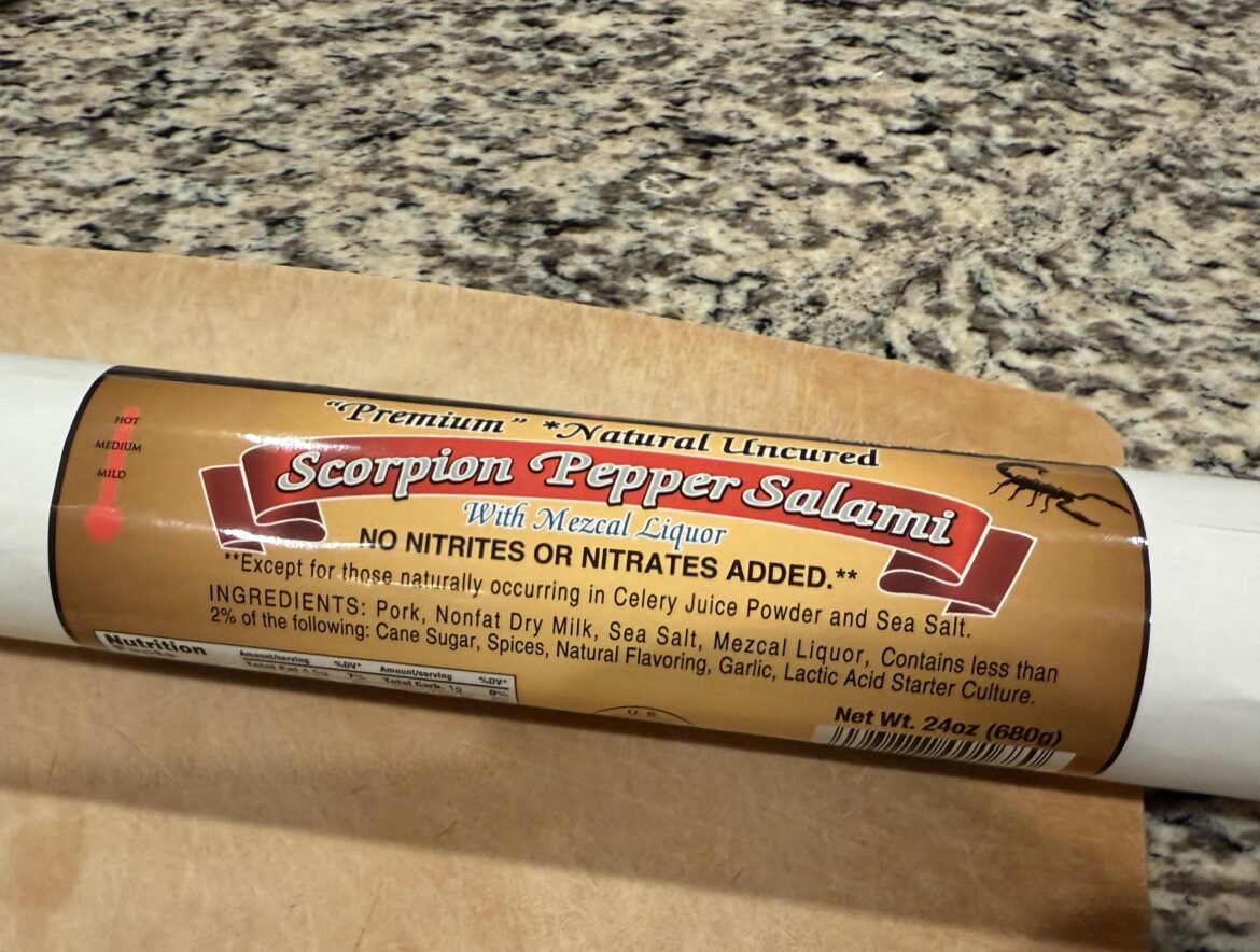 Scorpion Pepper Salami