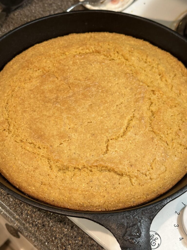 Vegan Cornbread (New Year's Day)