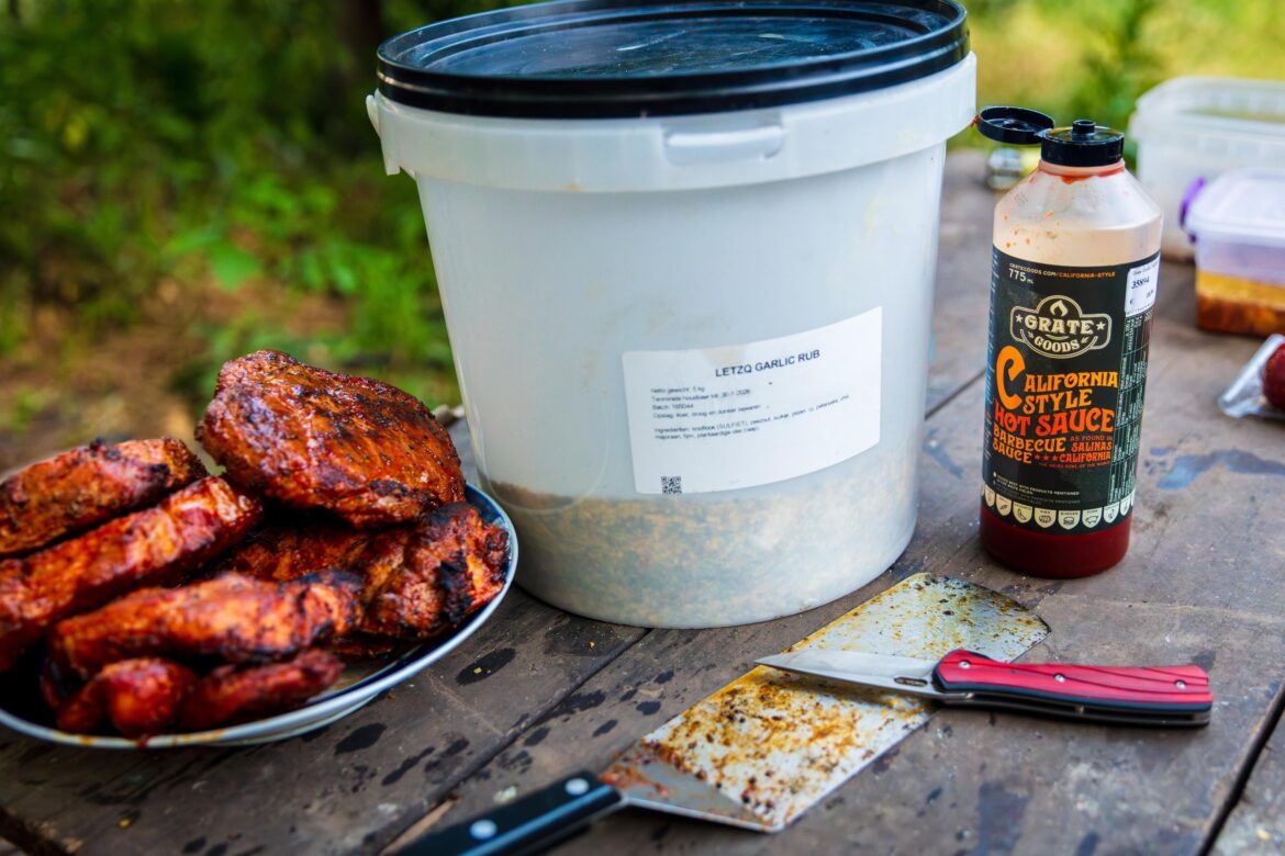 Bbq at the frontline of Ukraine can be simple with the right ingredients.