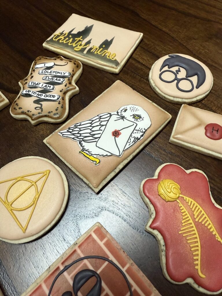 Harry Potter themed birthday set for my sister