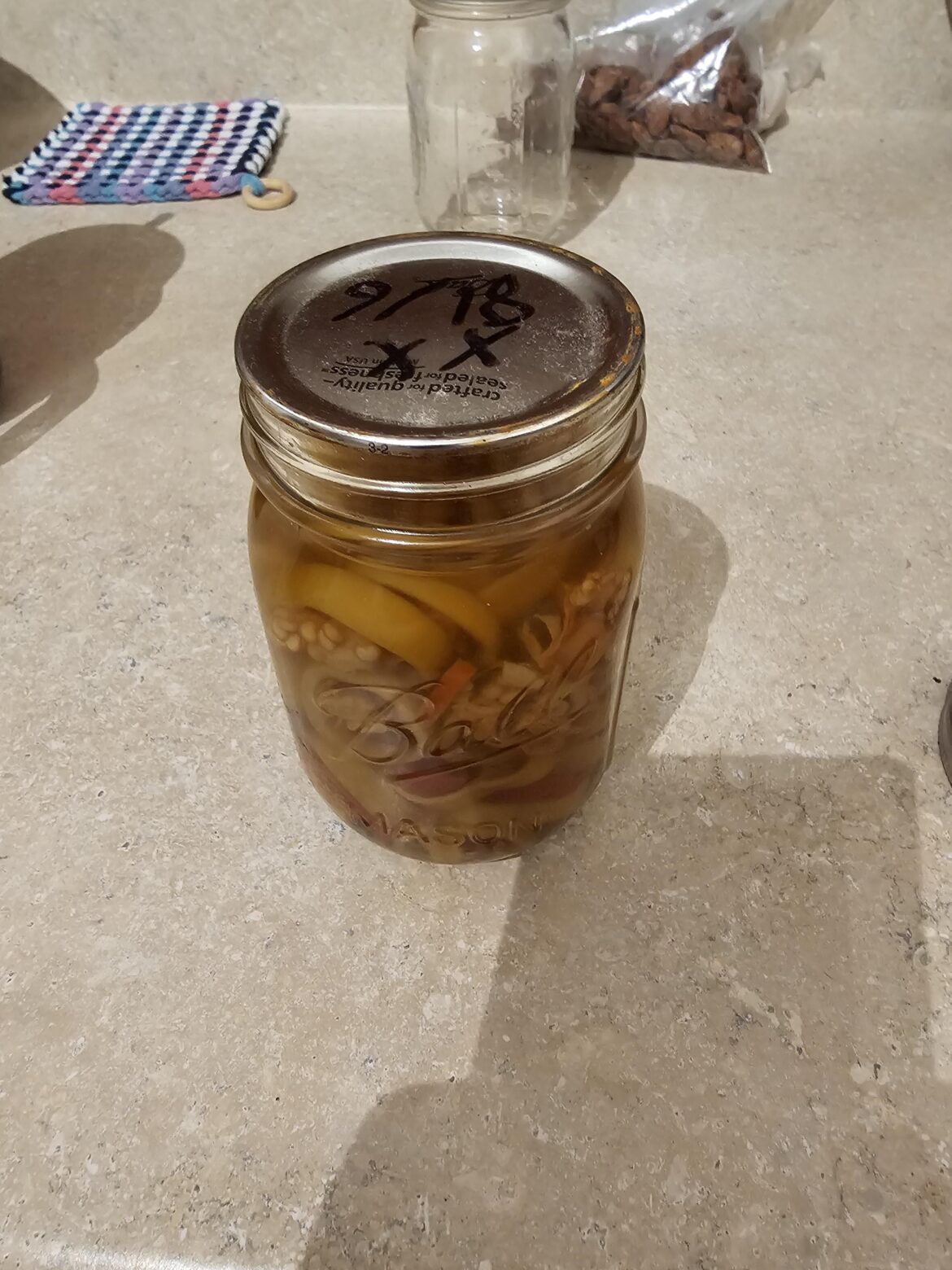 I just found these peppers i pickled in 2018