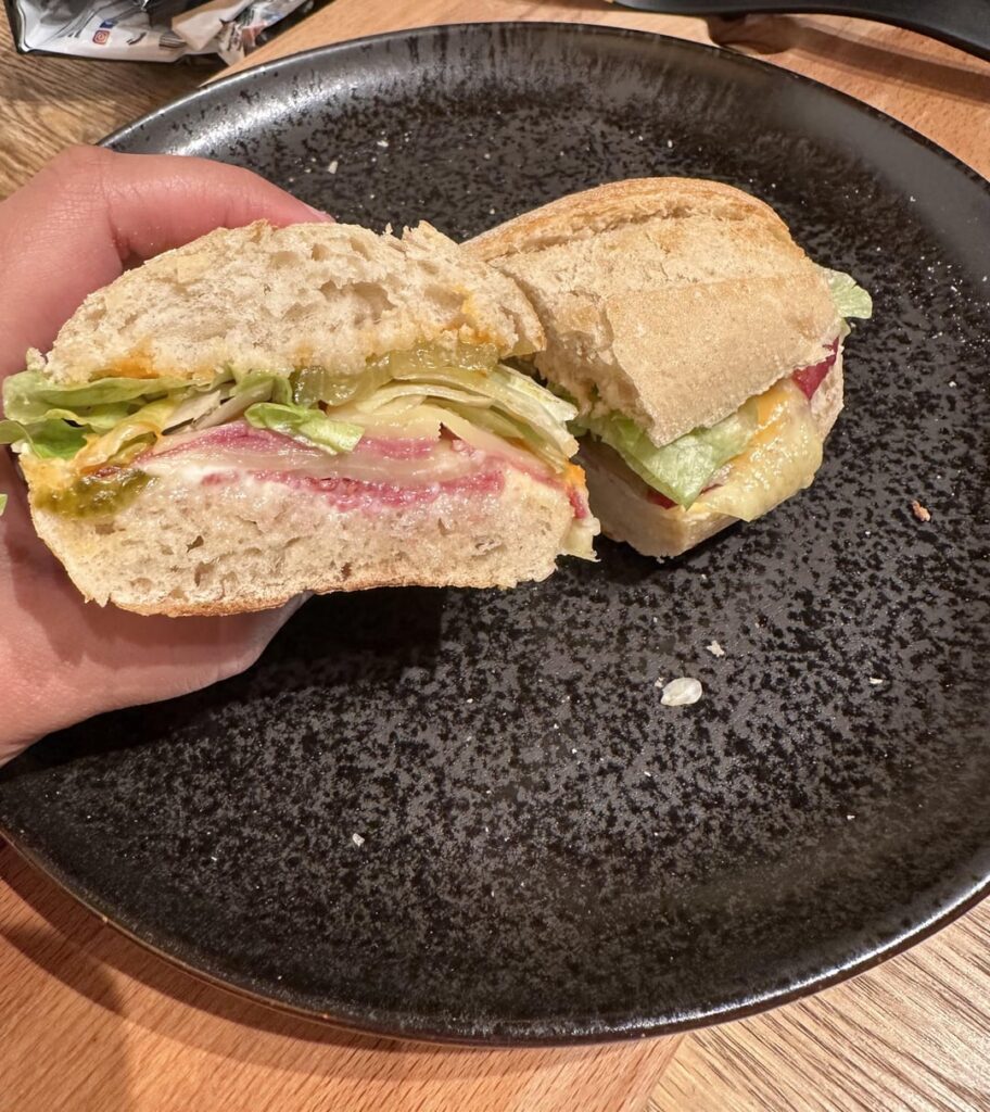 Can’t go wrong with a good sandwich