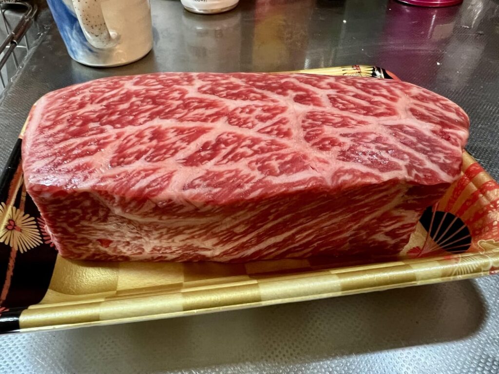 First overnight cook. Bottom round at 131 for 24 hours.