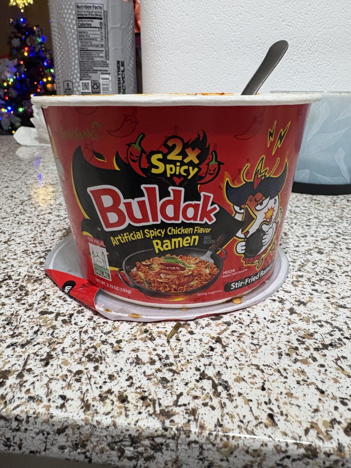 Saw recent posts about this and my interest was piqued. Stopped by after work to get some and now I am deeply regretting it... my mouth is on fire