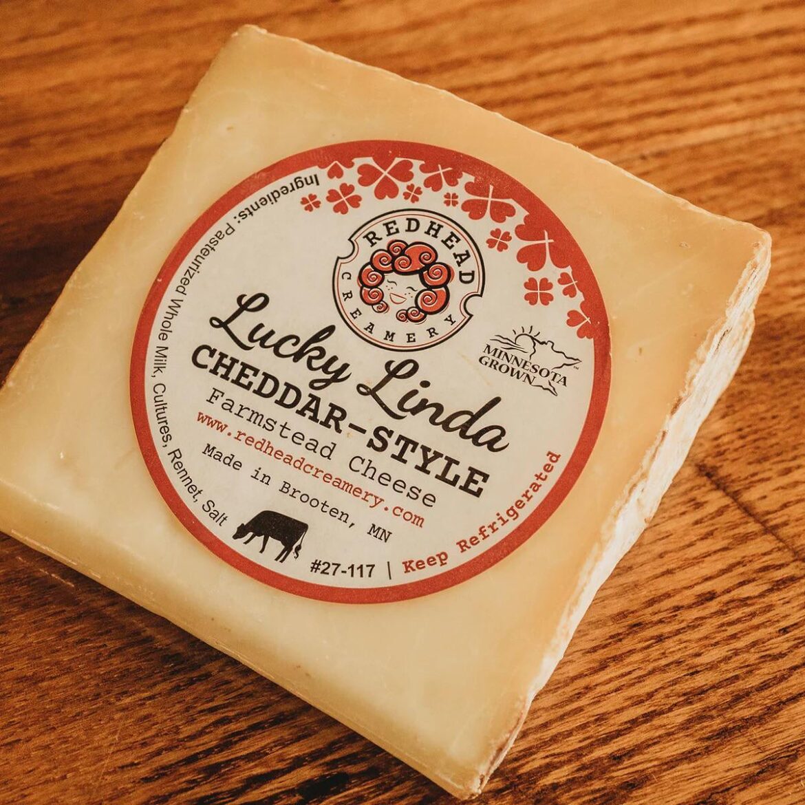 Day 1553 of posting images of cheese until I run out of cheese types: Lucky Linda