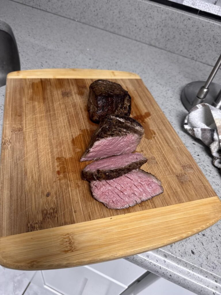 First time making a filet this way!