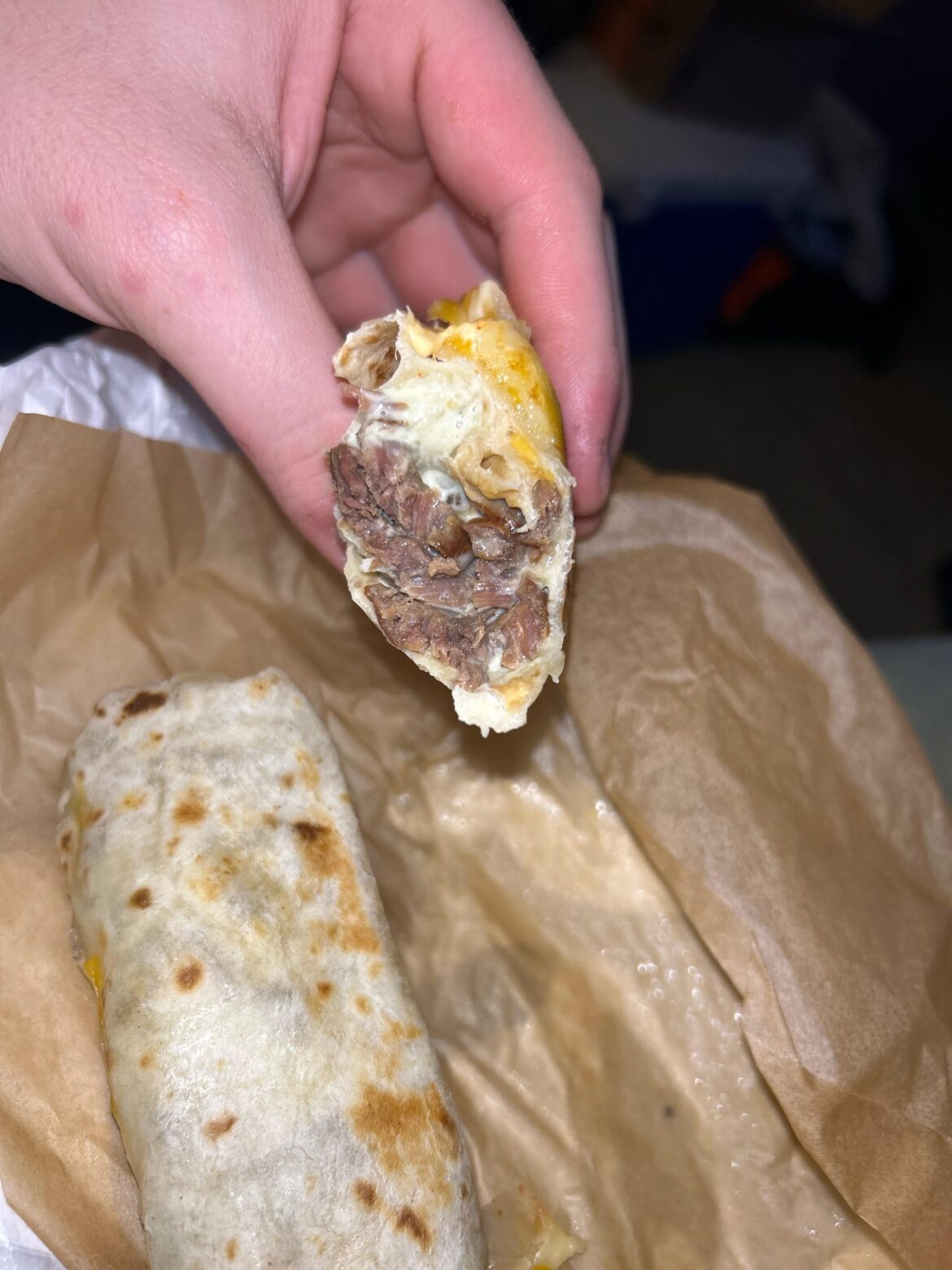 Local Taco Bell did not skimp on the steak