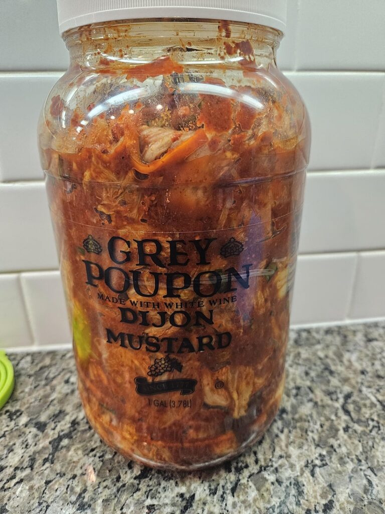 Made a fresh batch today. 😋 (don't judge my jar 😅)