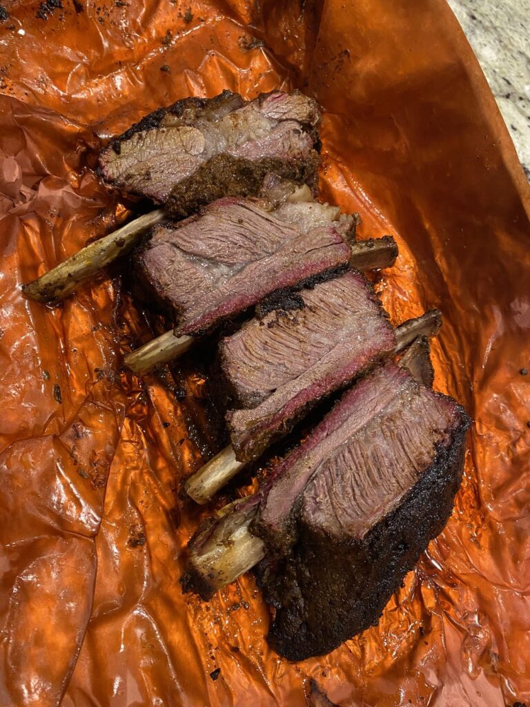 These beef ribs have me praying to Sweet Baby Jesus like Ricky Bobby.