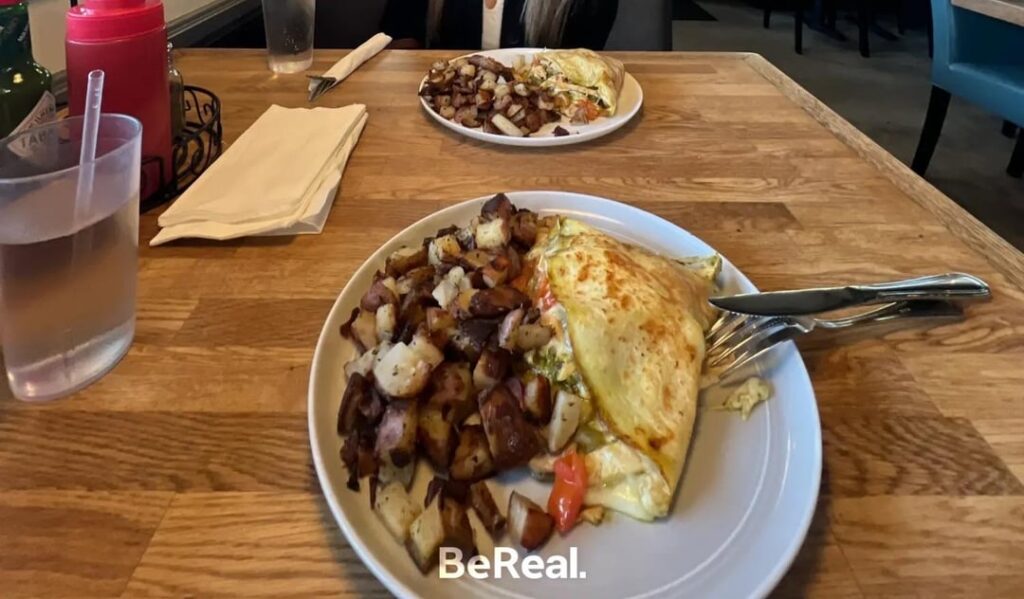 estimated calories in this chicken pesto crepe with potatoes ?