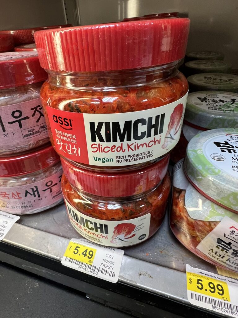 Which kimchi?