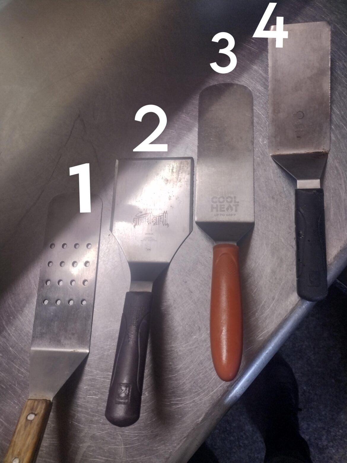 You're making burgers. Which one are you grabbing?