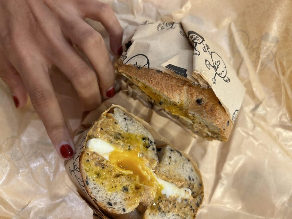 Calories in this Bagel?