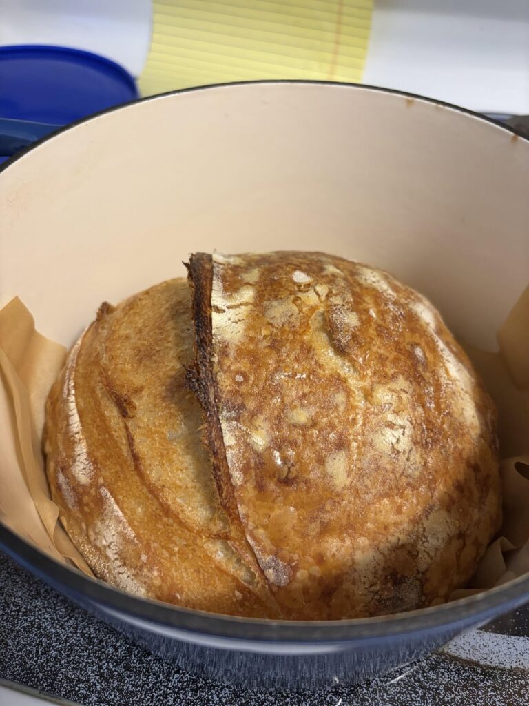 Attempt #4 and my parter and I ate the entire loaf in a day