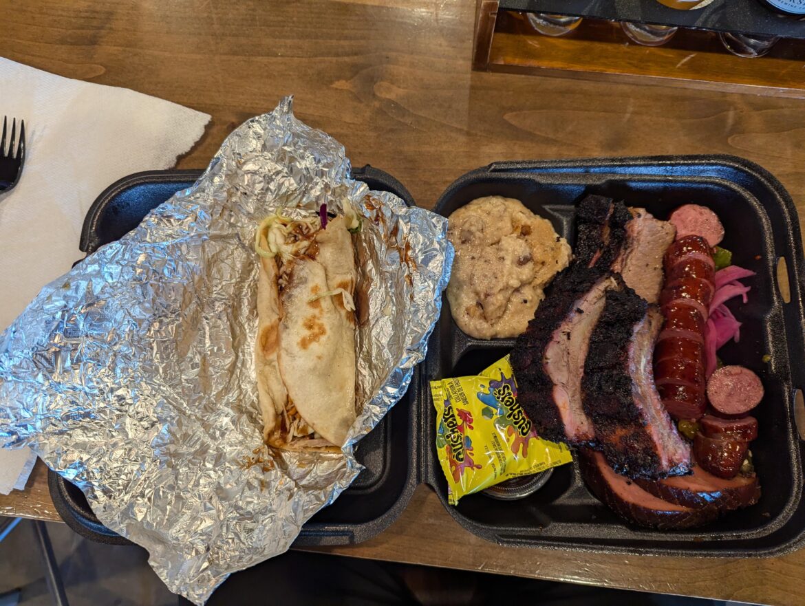 Nicky's BBQ, Tulsa OK. $18.