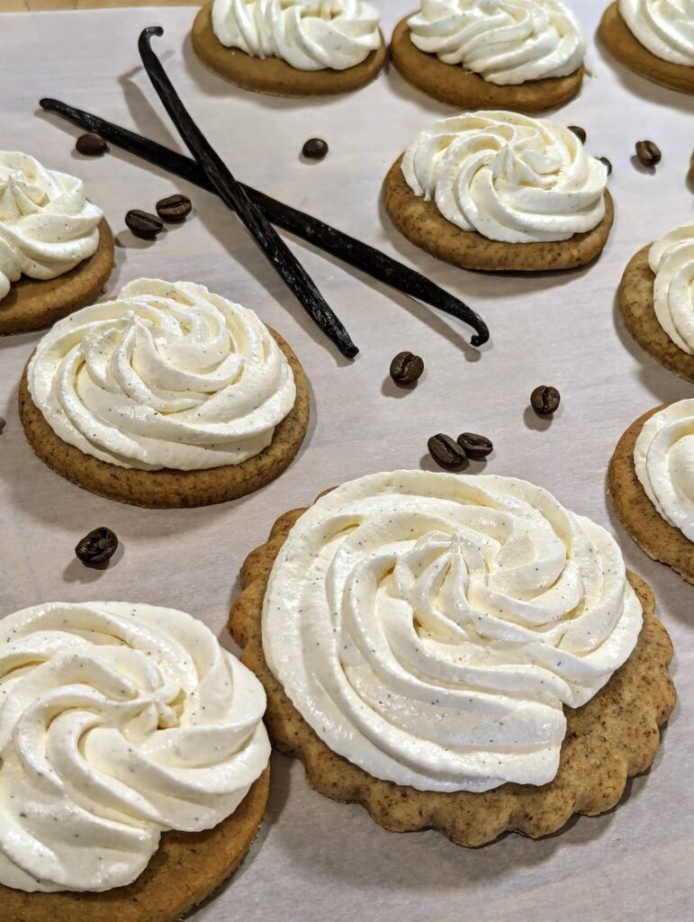 Vanilla Bean Espresso Cookies