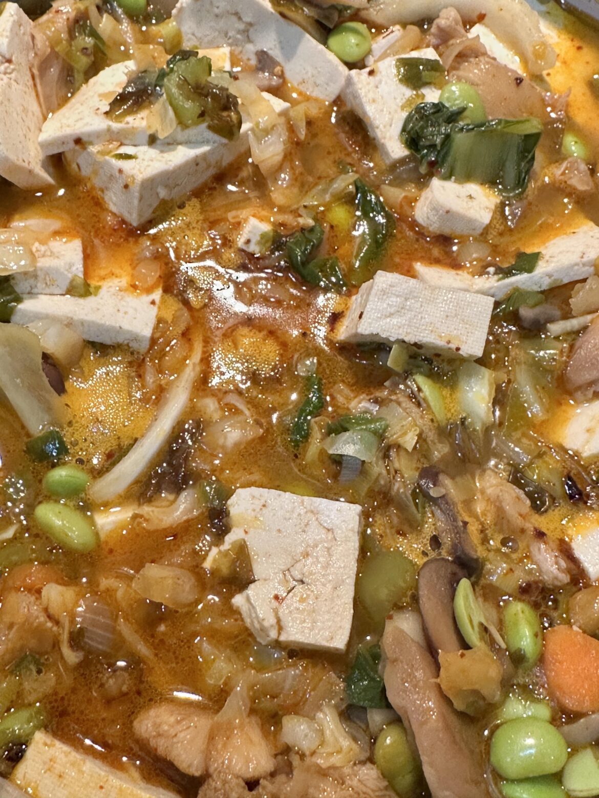 We call it “When I’m Sick Soup”