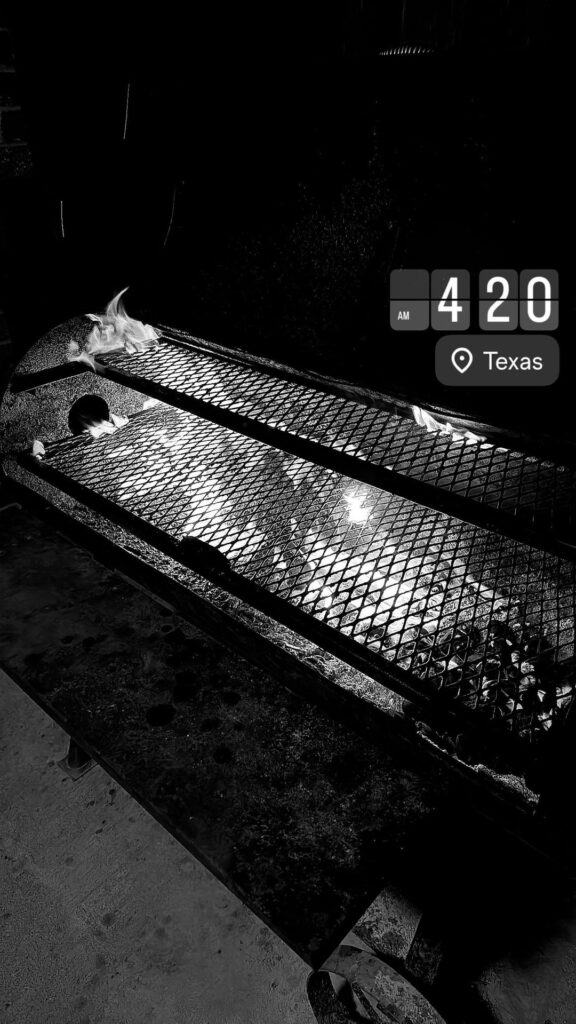 Just another day of grilling…