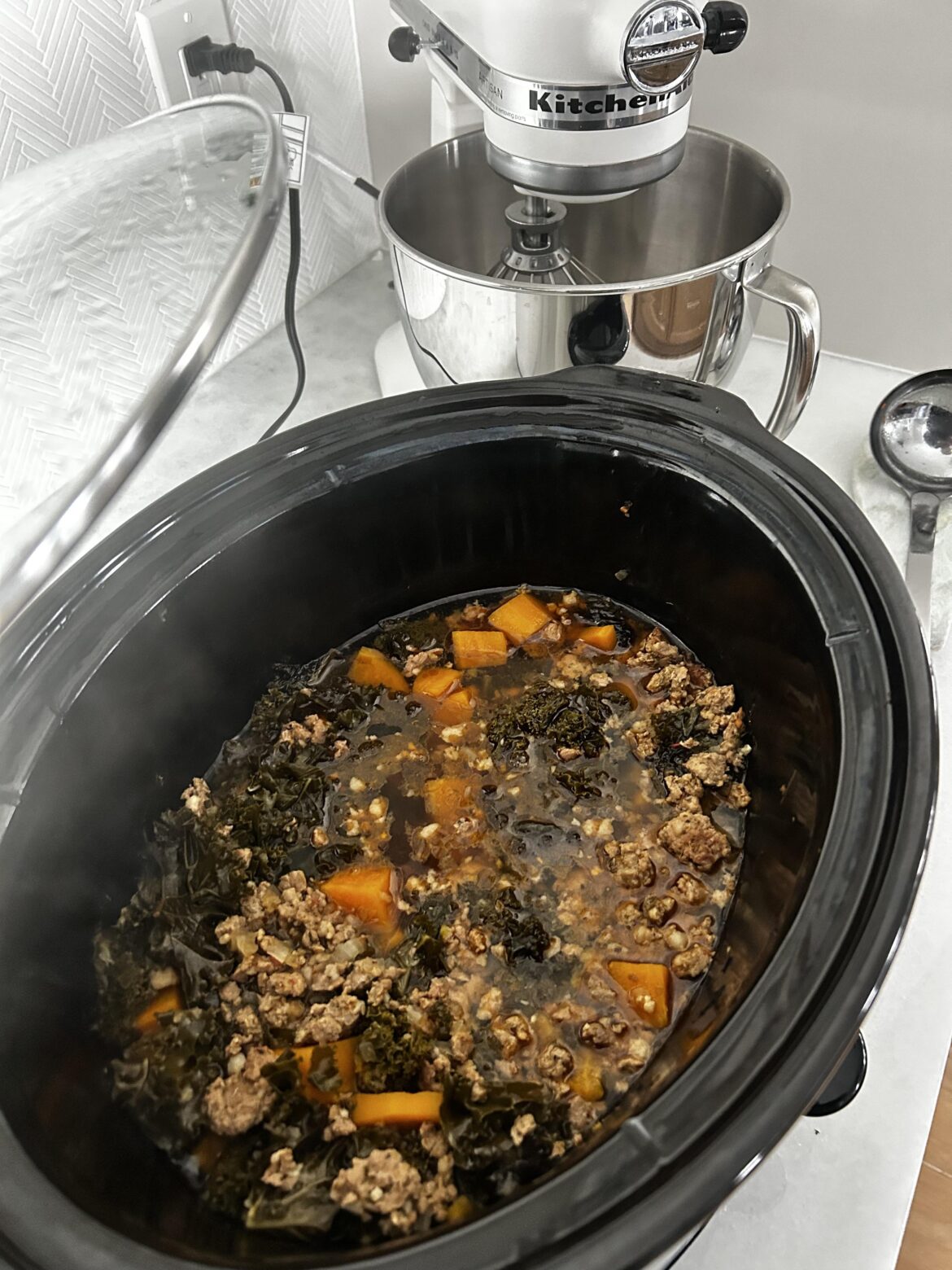 Sausage, Kale & Sweet Potato Soup