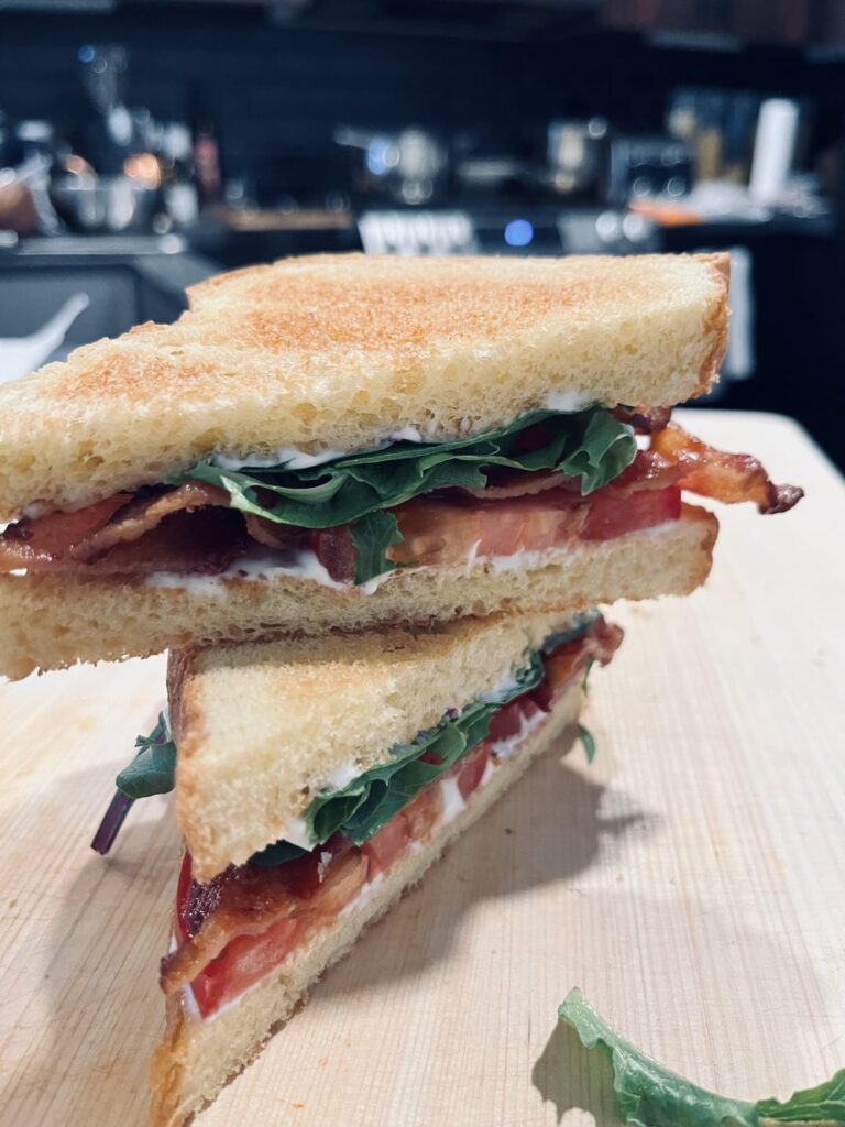 Homemade BLT