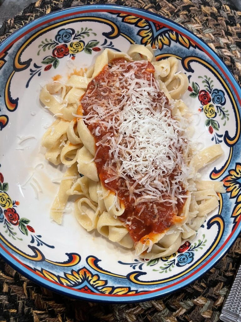 First time pasta making First time pasta making