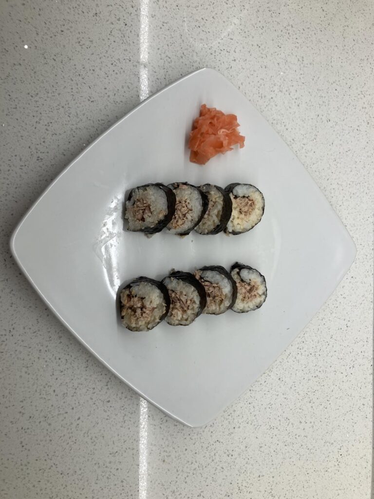First time I've made sushi solo! Any thoughts/improvements?