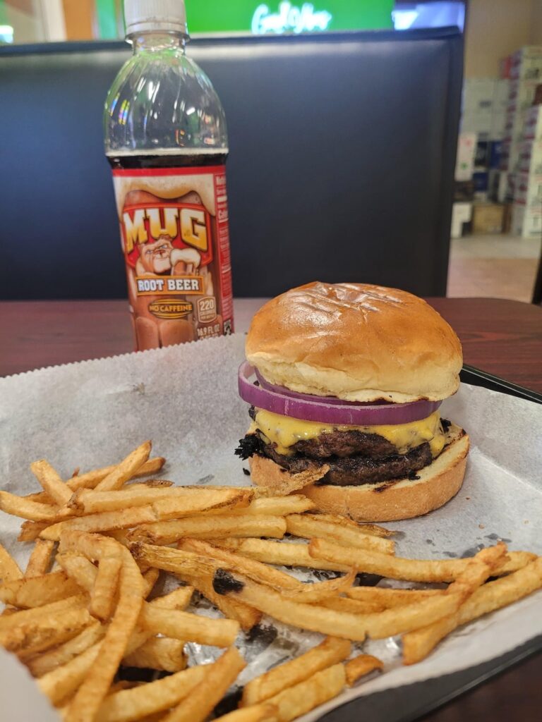 Double Cheeseburger from Hodag Bites (Rhinelander, WI)