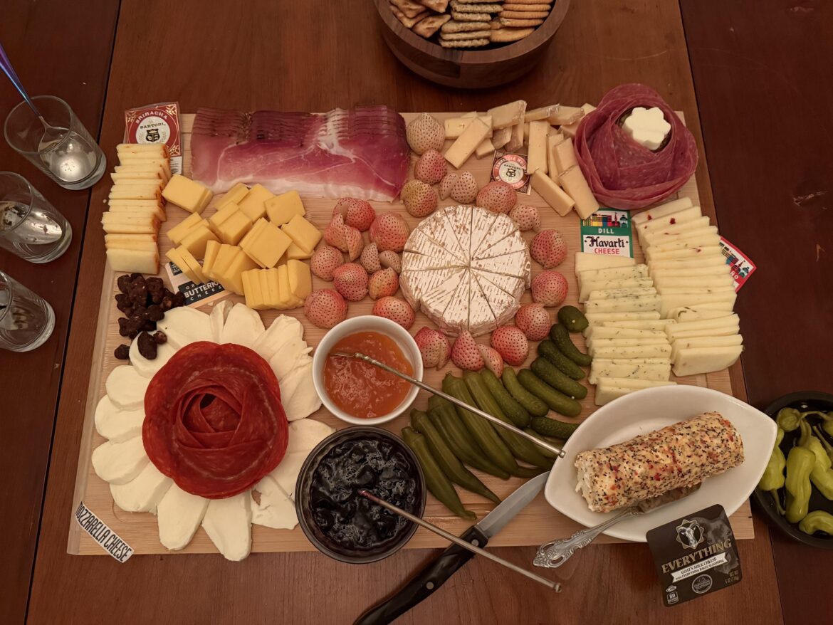 For my friend’s 33rd birthday/first house party!