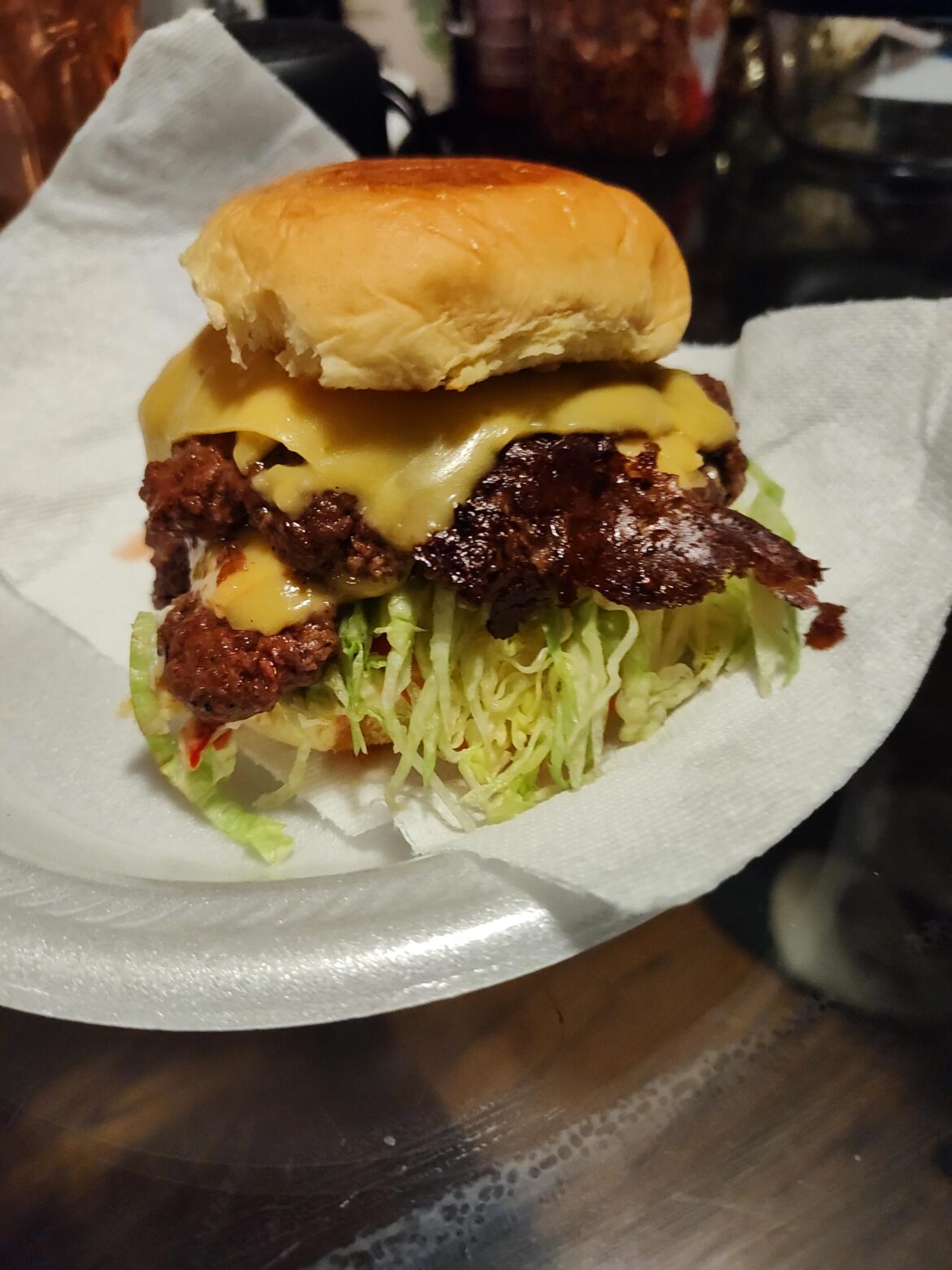 Double cheeseborger by me.