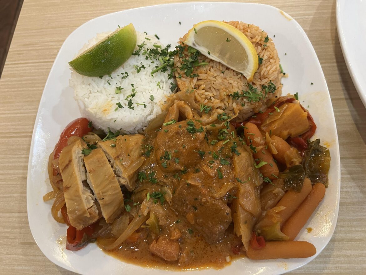 Don't sleep on Native Foods by Clark and Adams (Senegalese plate pictured)