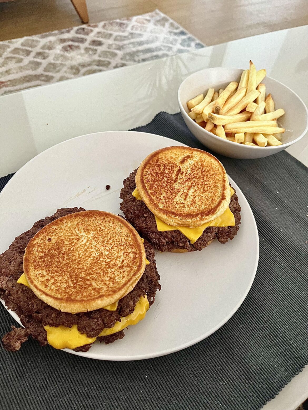 Inverted the bun, looks nice. 👍🏻