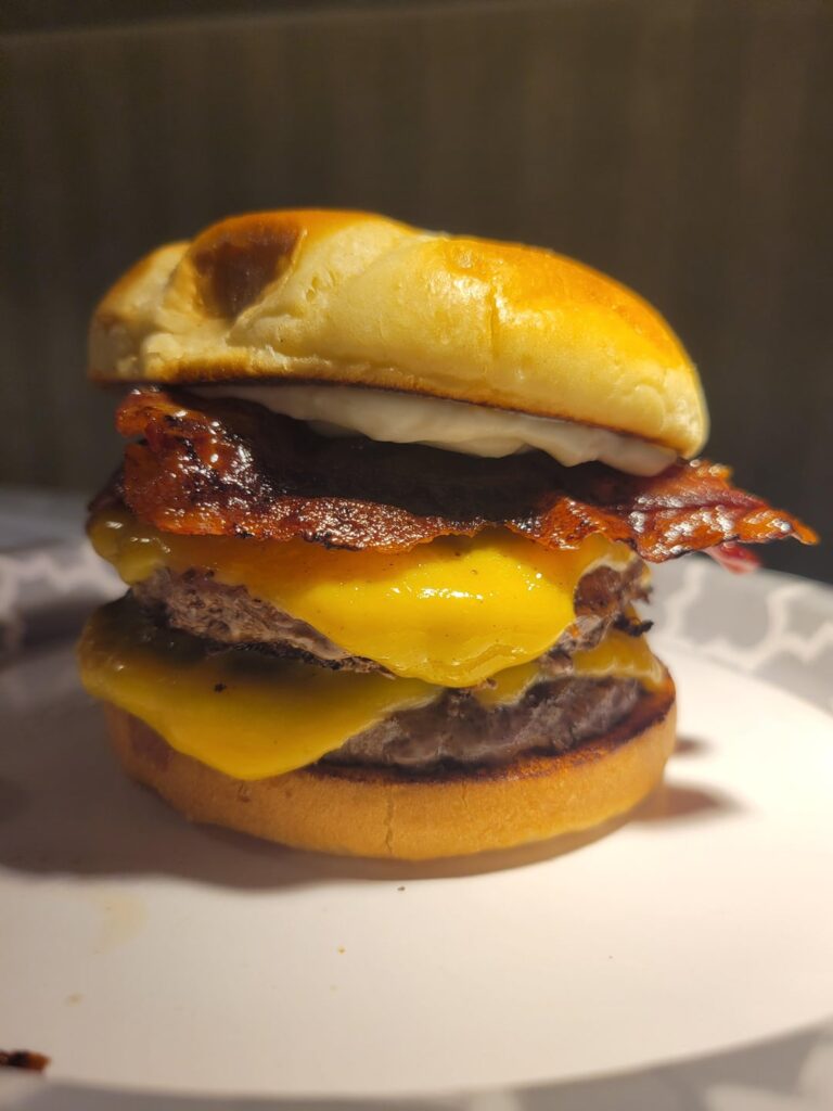 Homemade Cheeseburgers from tonight