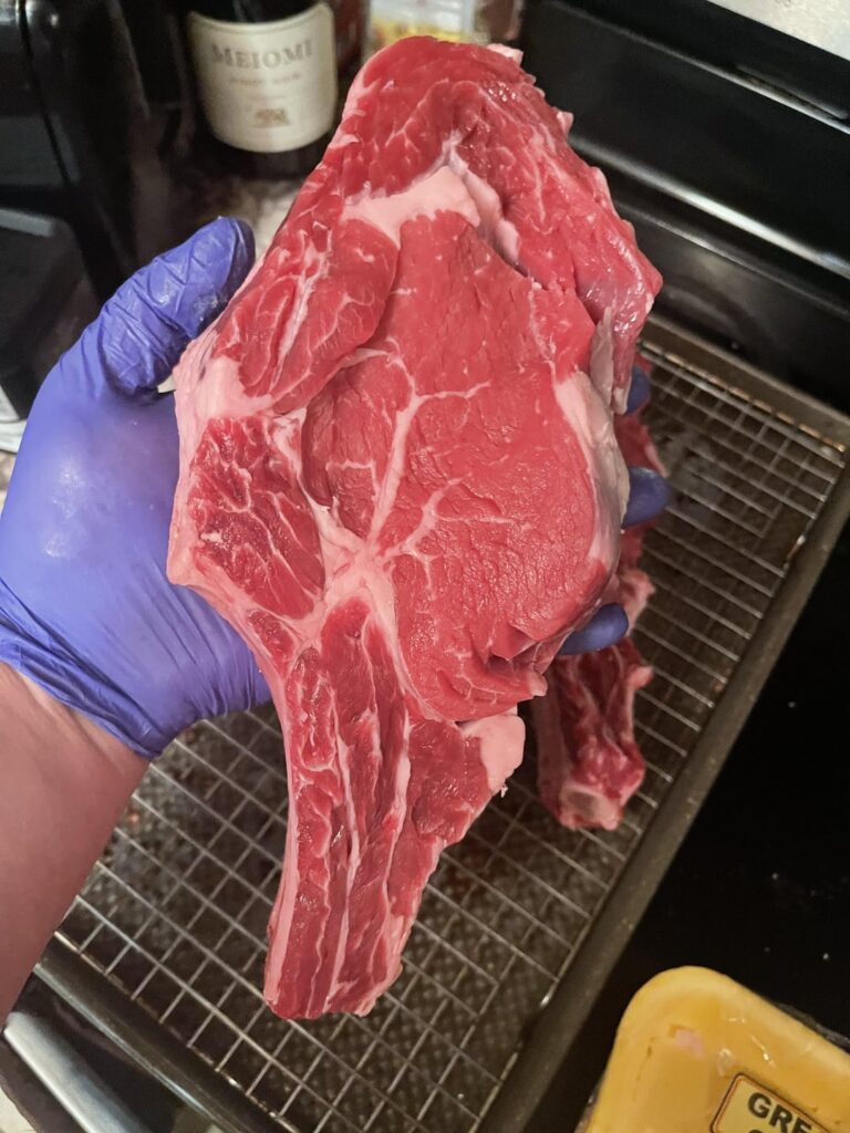 When meat is on sale, I buy meat!