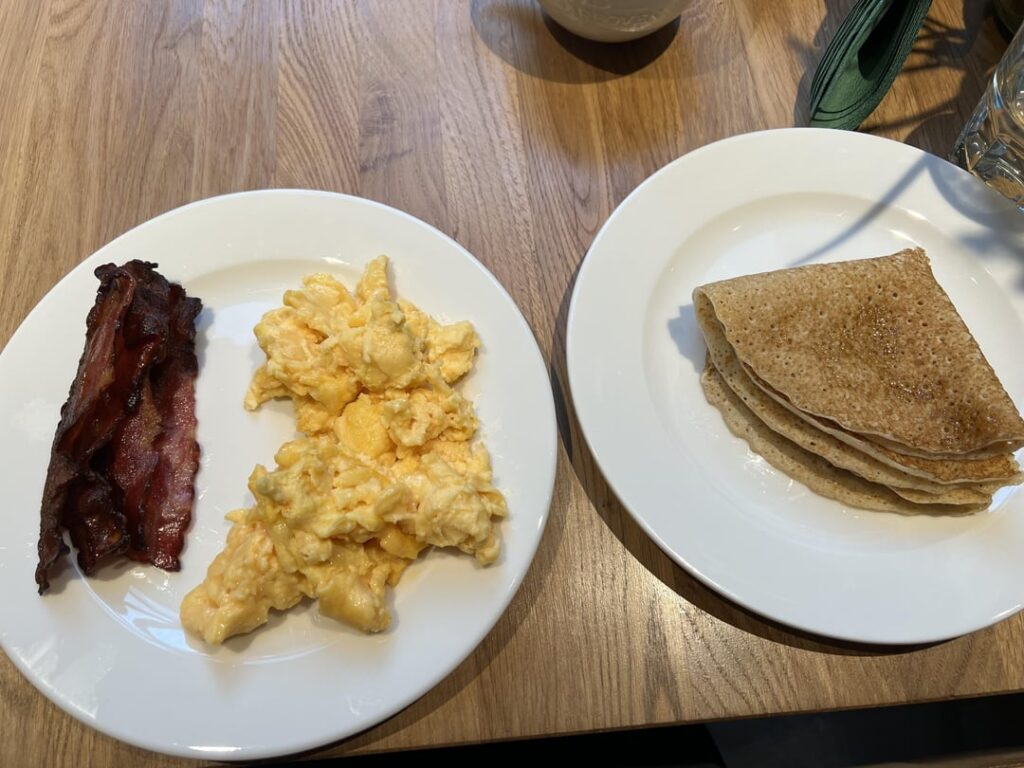 calories in my hotel brunch?