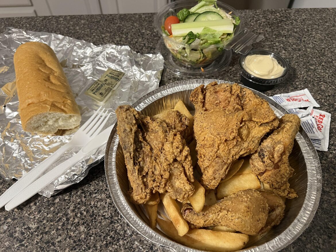 I love the daily specials at The Art of Pizza. All this for $11