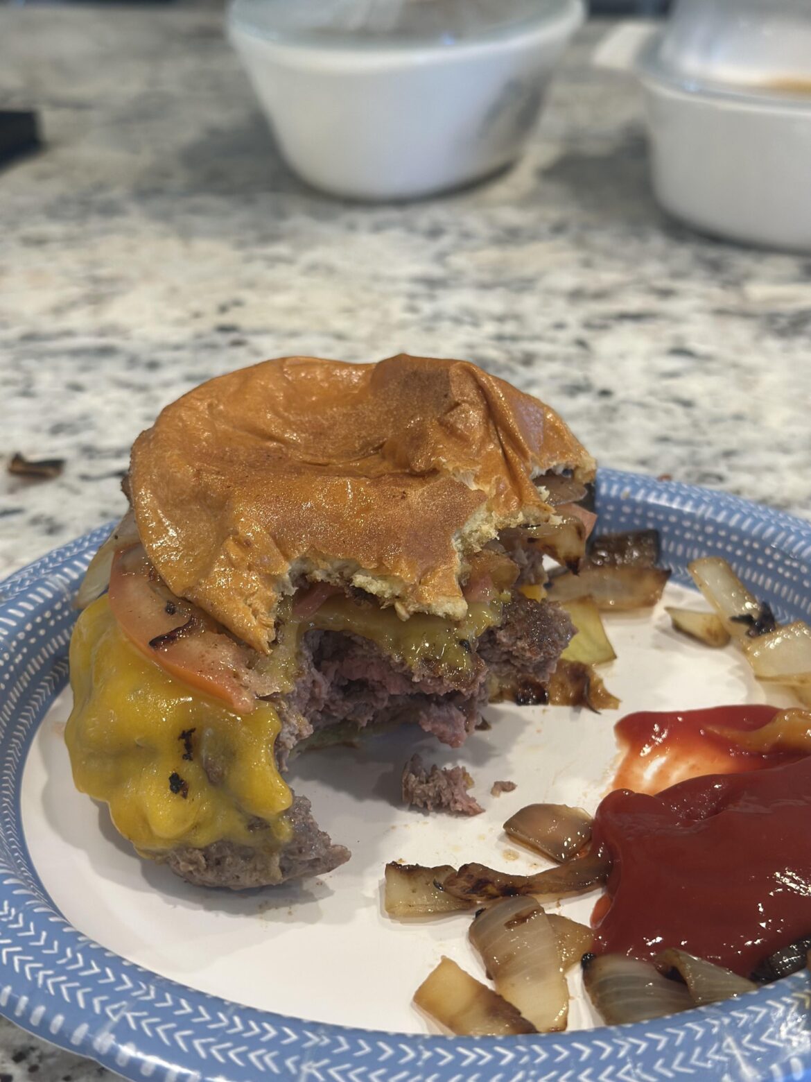 I burnt my mouth but it was worth it.