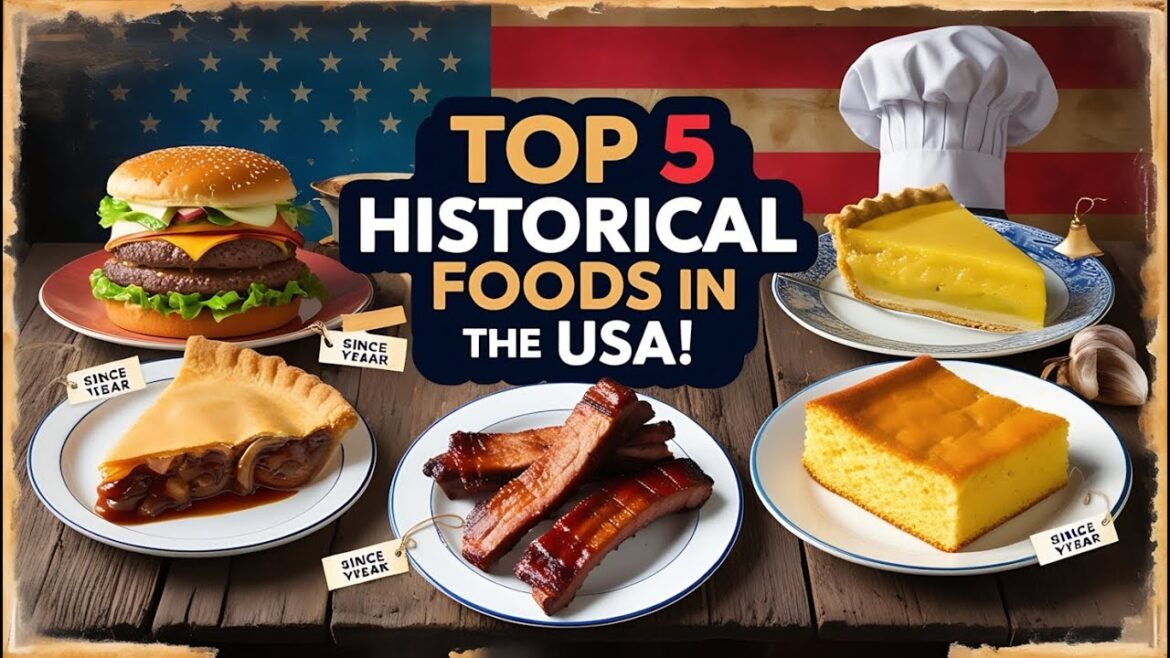 Top 5 historical foods that have shaped the nation's palate