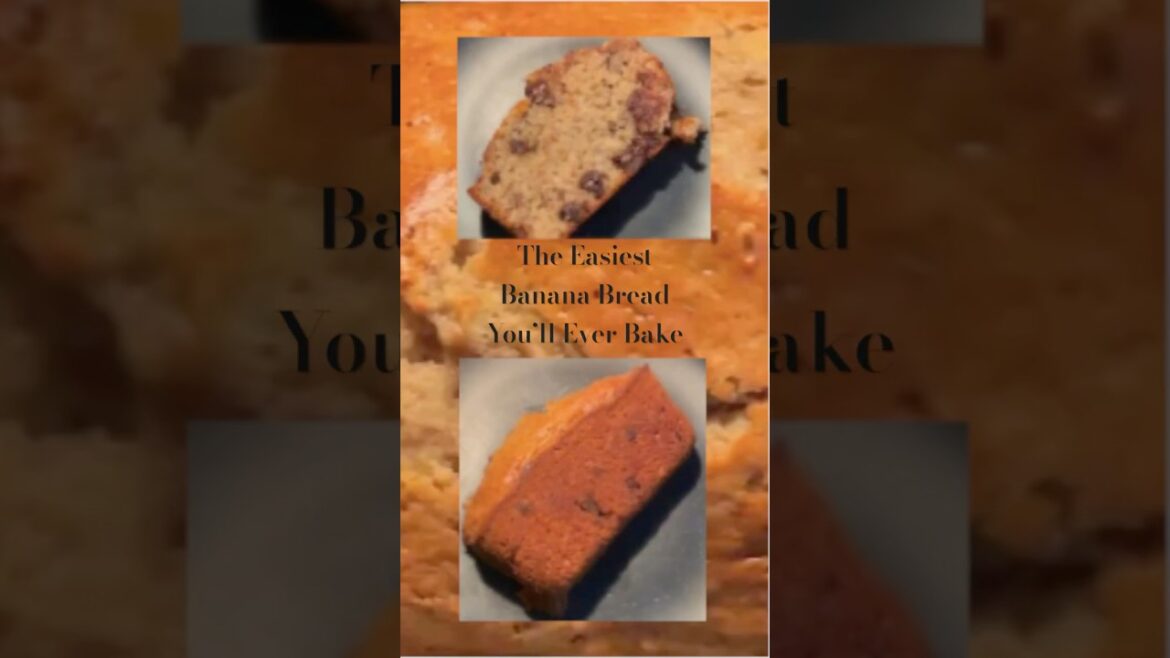 LET’S BAKE BANANA BREAD | #BANANABREAD #RECIPE #SIMPLE #EASY #QUICK #BAKING #COOKING #LEARN #DIY