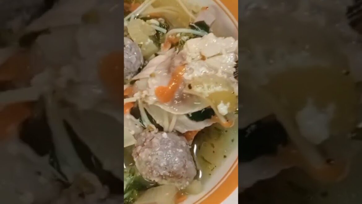 Cozy Fall Soup! Homemade Italian Wedding Soup! Cozy Fall Soup! Homemade Italian Wedding Soup!