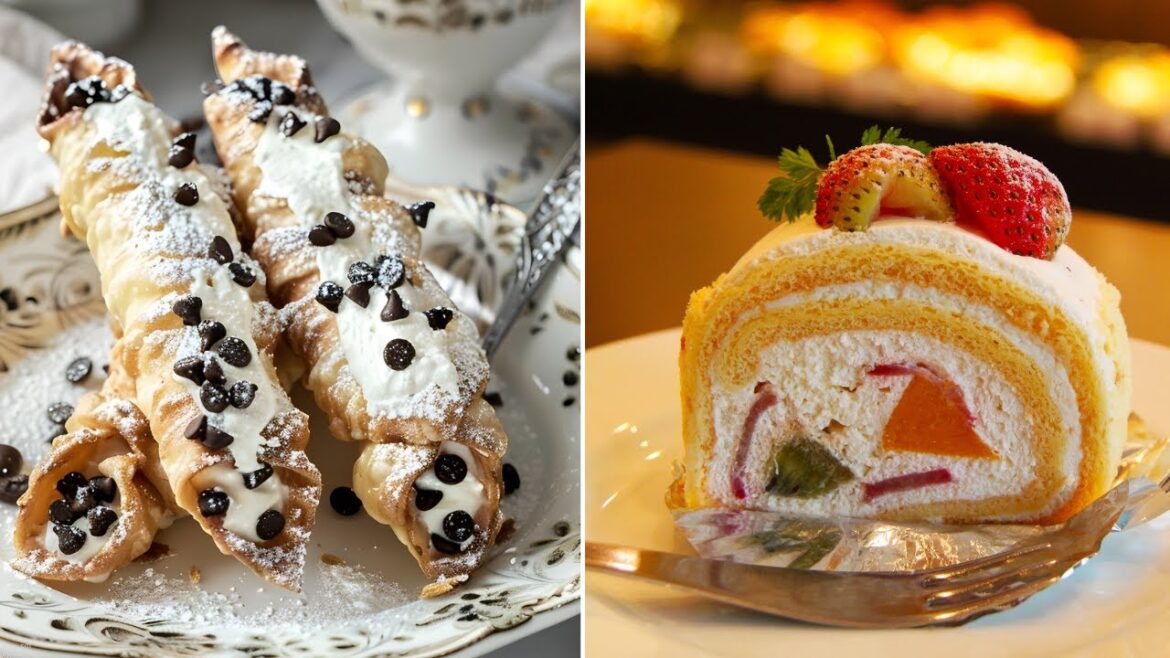 5 Italian Dessert Recipes.!