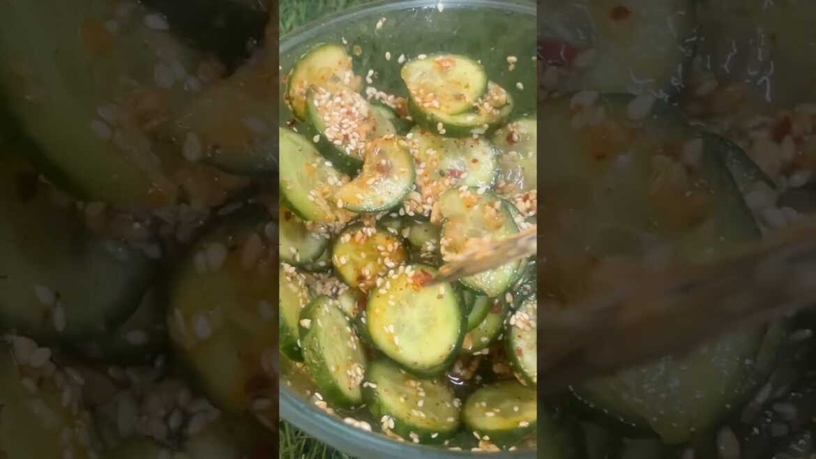 Healthy cucumber salad#instantrecipe #shortsfeed #salad #shorts